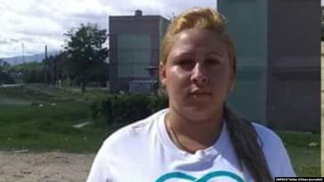Yumila Yessica Miranda Miquel, editora audiovisual de la UNPACU. 