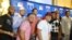 En el Hotel Nacional de La Habana: al frente (de izq  a der) los peloteros cubanos de la MLB Alexéi Ramírez, José Abreu, Brayan Peña, Yasiel Puig y el cubanoamericanoi John Jay