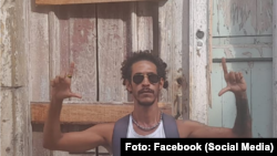 El preso político cubano Ángel Cuza Alfonso.