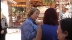 Michelle Bachelet visita las zonas más afectadas por el terremoto