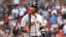 Yuli Gurriel en el 5to juego de la Serie Mundial 2021. (AP Photo/Winslow Townson)