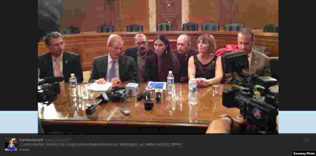 Yoani en el Congreso