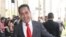Robert Serra, militante del oficialista Partido Socialista Unido de Venezuela.