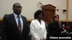 Reporta Cuba. Jorge L. García "Antúnez", Berta Soler y Sara Marta Fonseca (i-d).