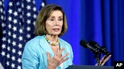 La expresidenta de la Cámara de Representantes de Estados Unidos Nancy Pelosi