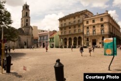 Plaza de San Francisco de Asís en La Habana Vieja.