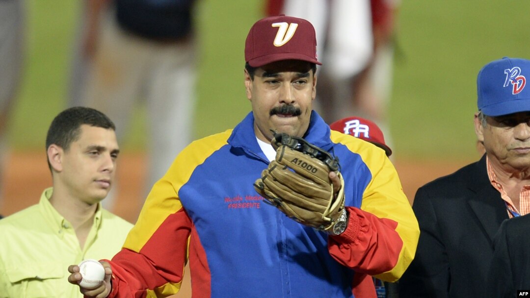 Nicolás Maduro en los Juegos Caribe de 2014 en Isla Margarita.AFP PHOTO/LEO RAMIREZ