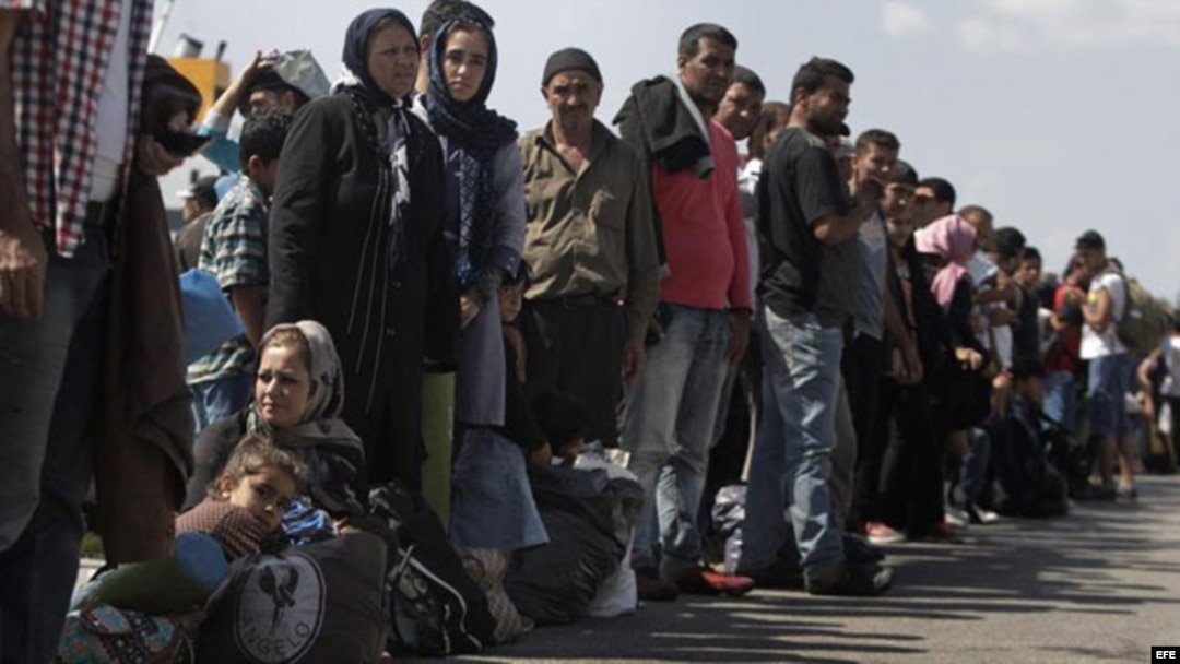 Refugiados en Grecia