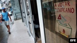 En Cuba, los números son invariables, los candidatos únicos obtienen siempre más del 90 por ciento de los votos.