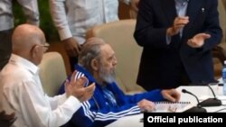 En la clausura del 7mo congreso del PCC, en abril de 2016, Fidel Castro previó que su hora estaba cerca.