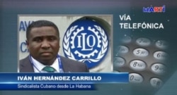 Iván Hernández Carrillo, en el 2019, en conversación telefónica con la OIT.