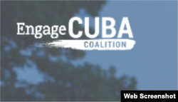 Logo de Engage Cuba.