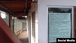 Normas de conducta para los cubanos en un albergue de Panamá.