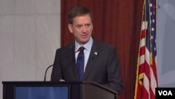 Mark Green, administrador de la USAID. (Captura de video/VOA)