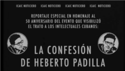 Intelectuales cubanos opinan sobre los videos del "Caso Padilla"