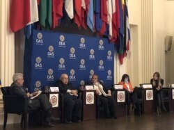 Reunión en la OEA sobre desenmascara misiones de médicos cubanos.