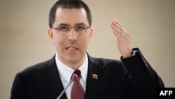 Jorge Arreaza, Ministro de Exteriores del régimen de Nicolás Maduro