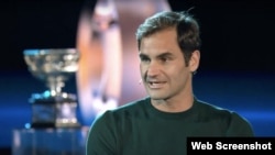 Roger Federer en Australia.