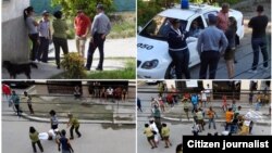 Represión, arrestos y vigilancia policial contra opositores en Cuba.