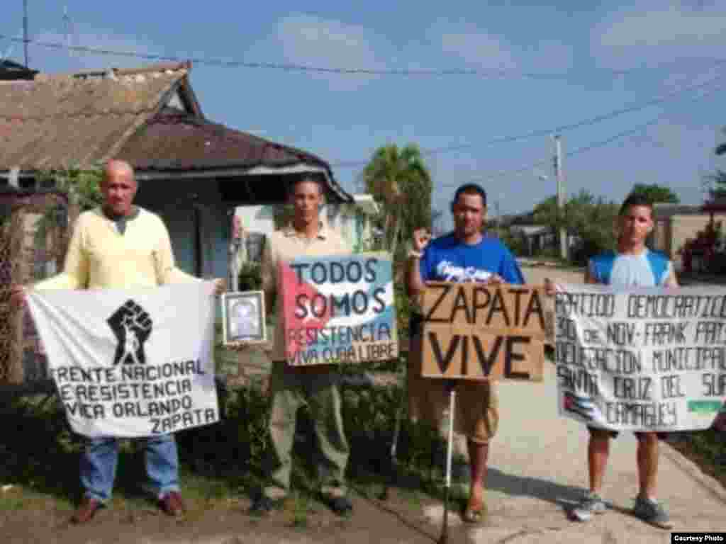 Cuba: Homenaje a Orlando Zapata Tamayo