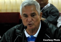 Higinio Vélez, presidente de la Federación Cubana de Béisbol Amateur