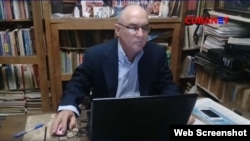El abogado y periodista independiente cubano, Roberto Jesús Quiñones Haces. (Video/Cubanet)