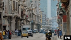 Vista del viejo y populoso barrio de Centro Habana.
