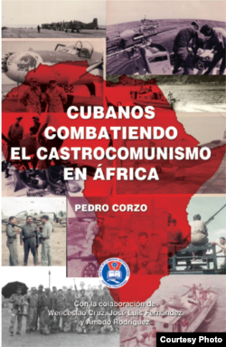 Portada de "Cubanos combatiendo al castrocomunismo en África".