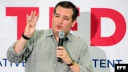 Ted Cruz en campaña.