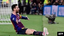 El delantero argentino de Barcelona, Lionel Messi. (Javier Soriano / AFP). 