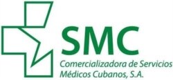 El logotipo de la Comercializadora de Servicios Médicos Cubanos, S.A.