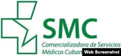 El logotipo de la Comercializadora de Servicios Médicos Cubanos, S.A.