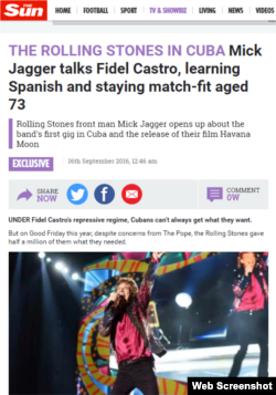 La entrevista de Mick Jagger para The Sun.