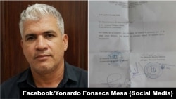 Yonardo Fonseca Mesa, médico que fue expulsado del hospital de Ciego de Ávila.