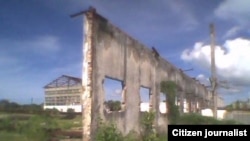 Donde antes hubo un central azucarero en Quemado de Güines