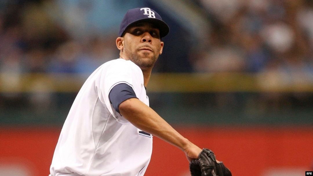 Foto de archivo del lanzador David Price.