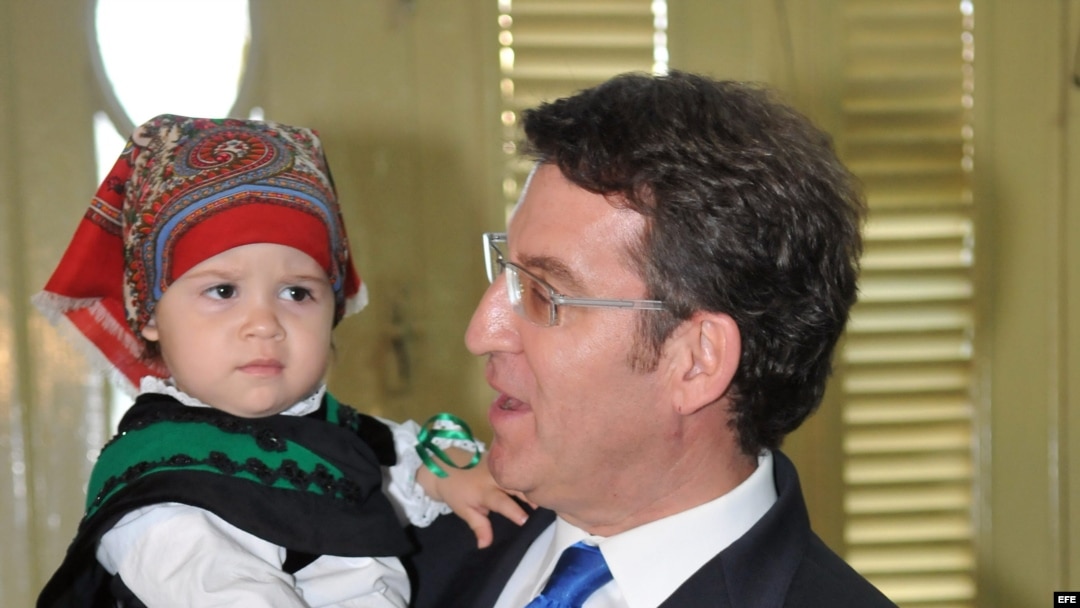 Presidente gallego visita Cuba