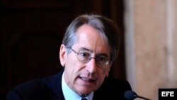 Fotografía de archivo del canciller italiano Giulio Terzi. 