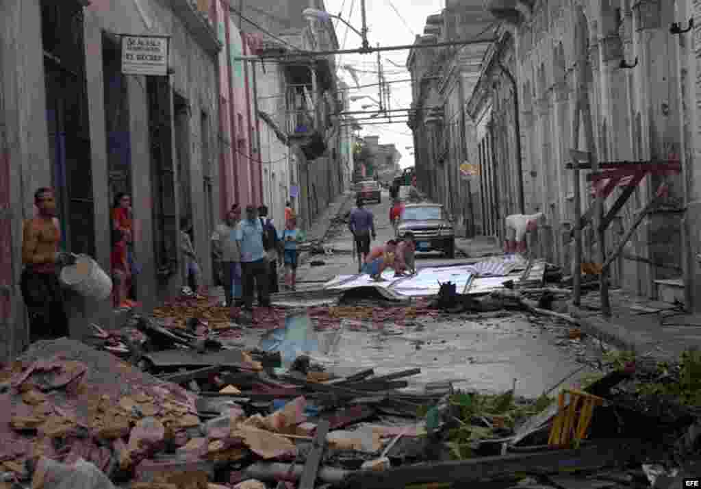 Cuba destrozos causados por el ciclón Sandy