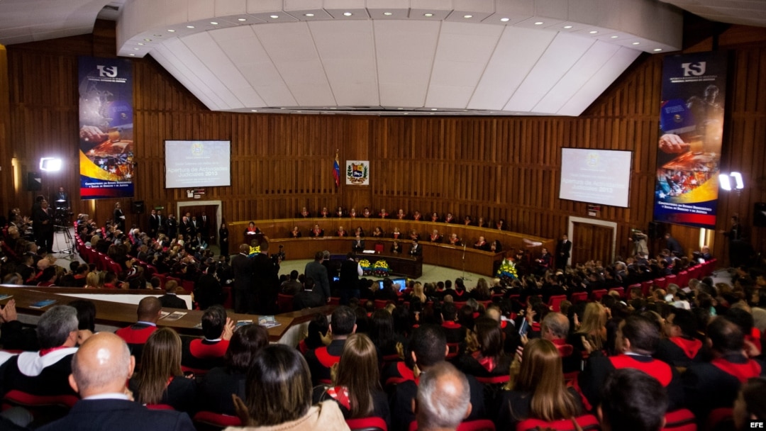Aspecto general del Tribunal Supremo de Justicia en el inicio del año judicial 2013, en Caracas (Venezuela). 