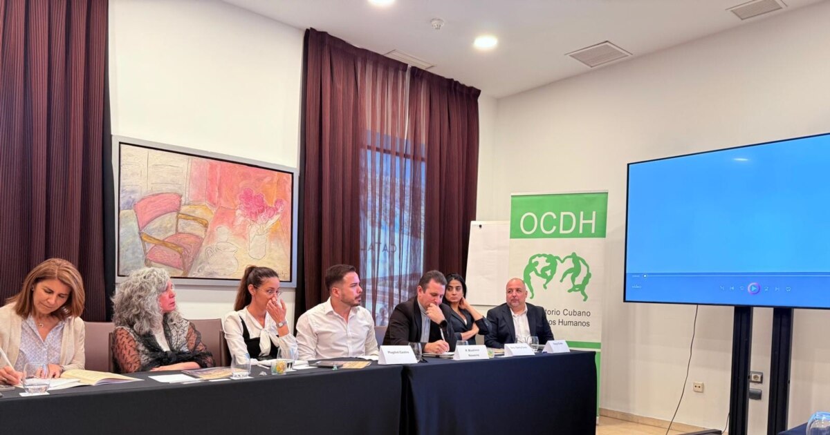 OCDH presenta informe "El Estado de los derechos sociales en Cuba"