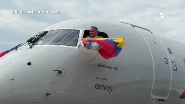 Reanudación de los vuelos entre EEUU y Venezuela - mayo 01, 2026