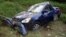 Hyundai Accent que conducía Carromero cuando se produjo el accidente.