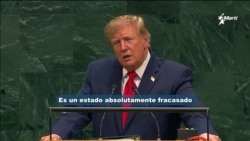 Trump: EEUU busca "cambio fundamental" en Cuba,  es un "Estado fallido"