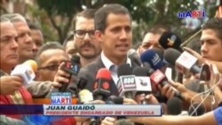 Guaidó partió de Caracas a Cúcuta para apoyar entrada de ayuda humanitaria