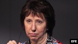 La jefa de la diplomacia de la Unión Europea, Catherine Ashton.