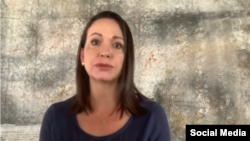 Maria Corina Machado interviene en el Forum 2000.