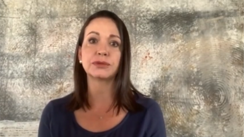 María Corina Machado opozarja na grožnje političnim zapornikom v Venezueli