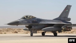 AVIONES JORDANOS BOMBARDEAN BLANCOS DEL GRUPO ESTADO ISLÁMICO EN SIRIA