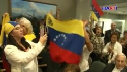 Exiliados venezolanos se manifestaron en la ciudad de Miami